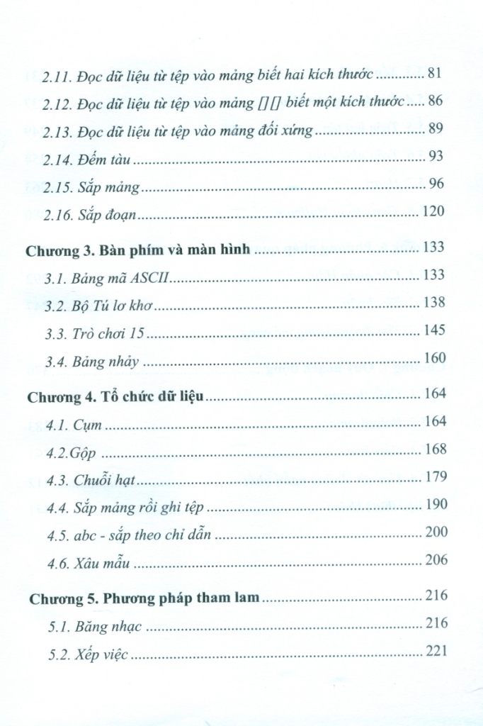 SÁNG TẠO TRONG THUẬT TOÁN VÀ LẬP TRÌNH VỚI C++ VÀ PYTHON (Tập 8)